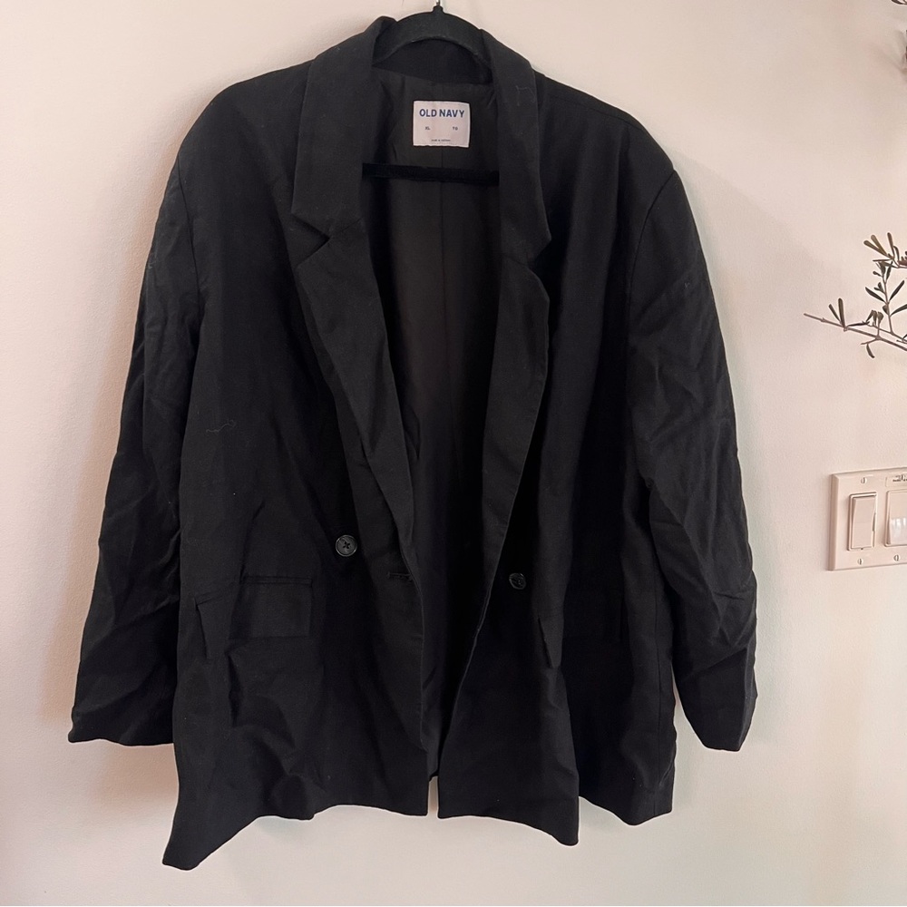 OLD NAVY Black Blazer - Size XL